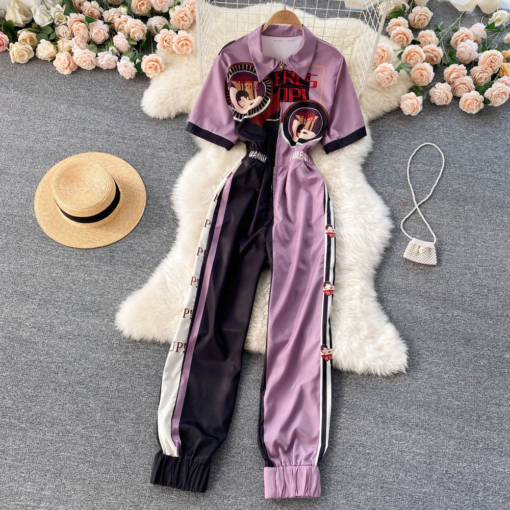 Venus Color Block Jumpsuit