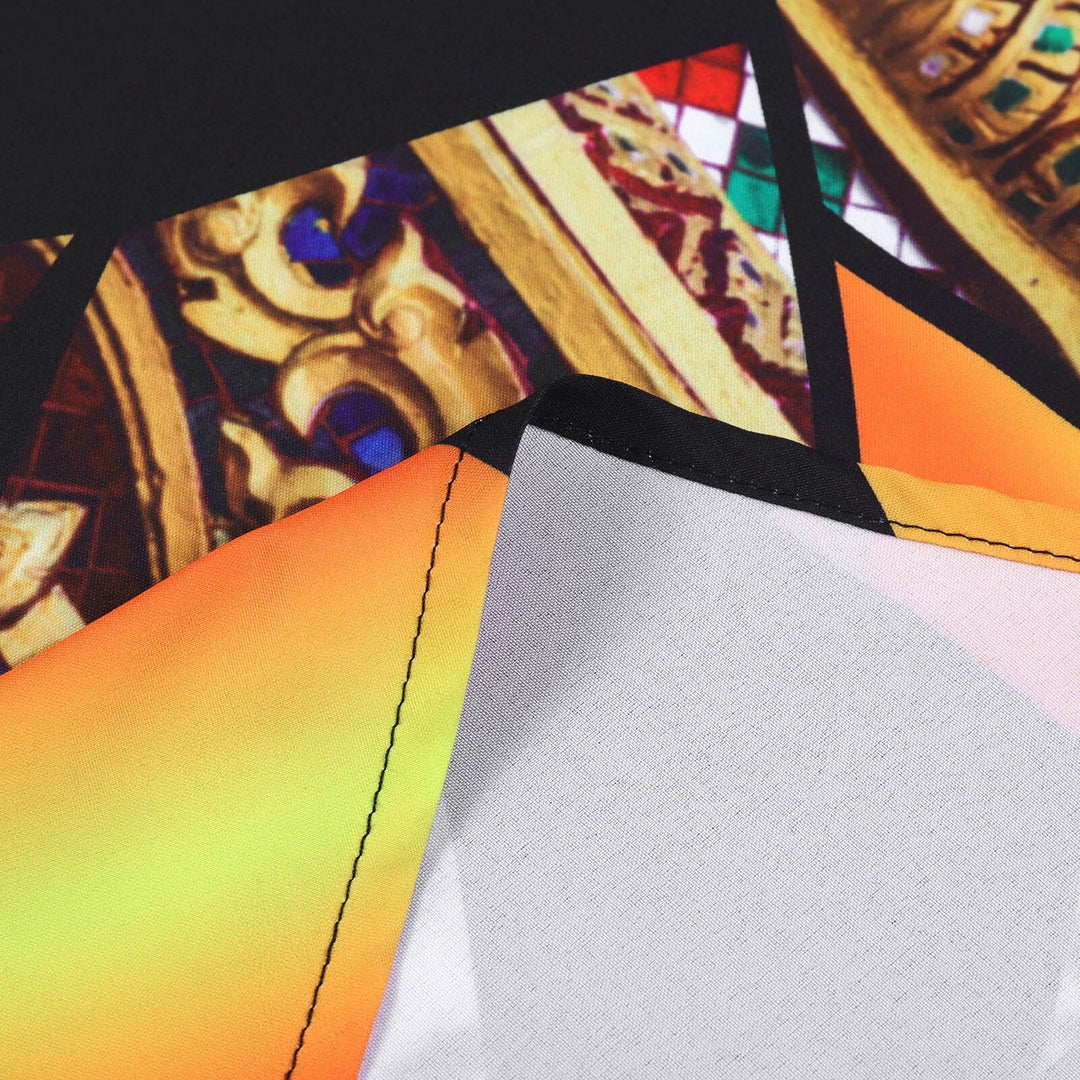 Ashley Dual Tone Maxi Dress with Belt