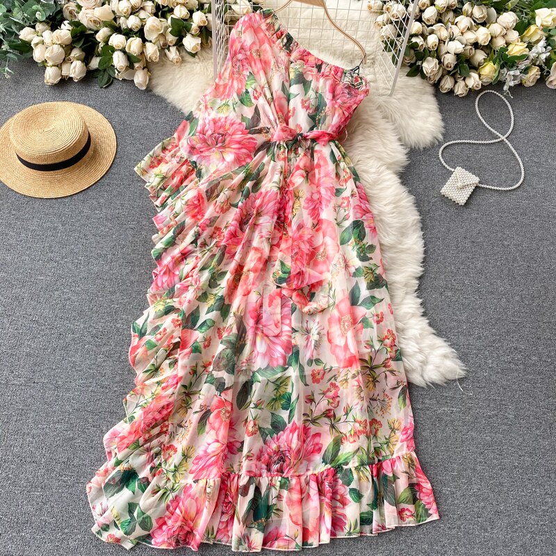 Azalea Floral Maxi Dress