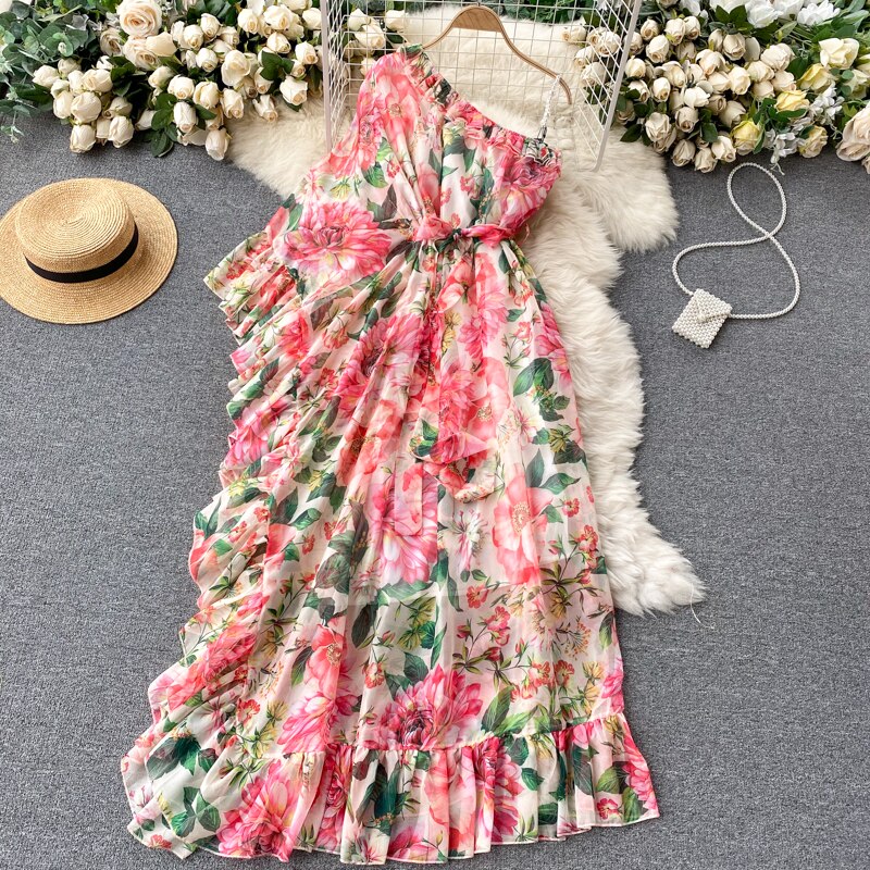 Azalea Floral Maxi Dress