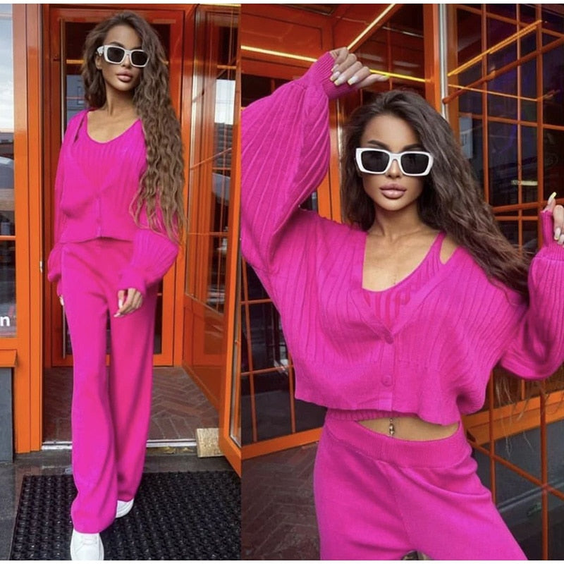 Megan Three Piece Luxury Set
