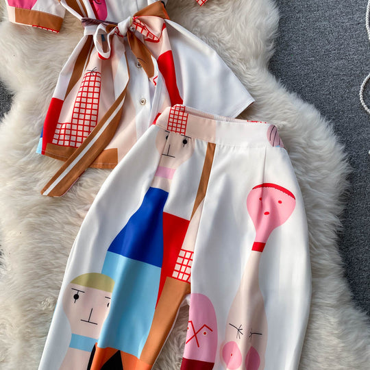 Brynn Printed Coord Set