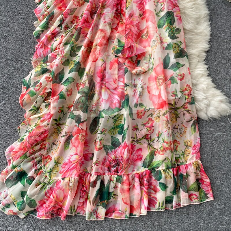 Azalea Floral Maxi Dress