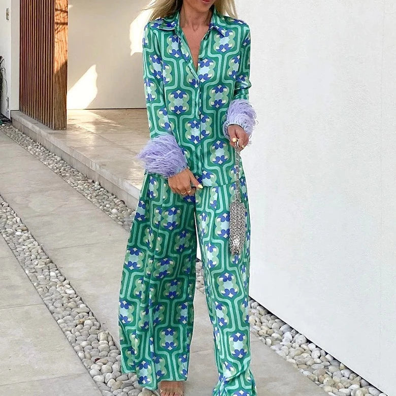 Alex Printed Coord Set