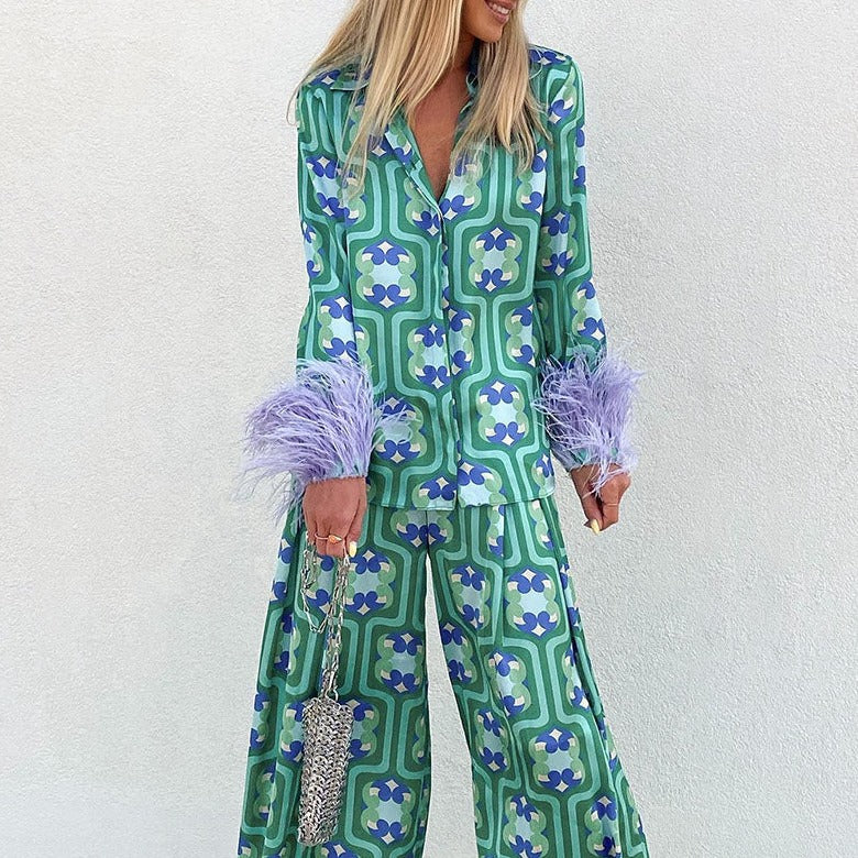 Alex Printed Coord Set
