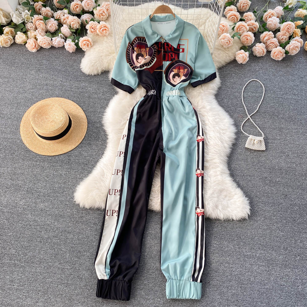 Venus Color Block Jumpsuit