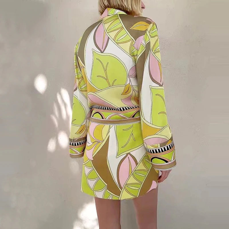 Cyrus Printed Coord Set