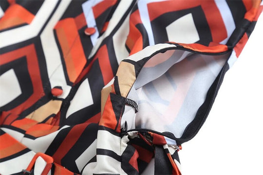 Denver Geometric Print Jumpsuit