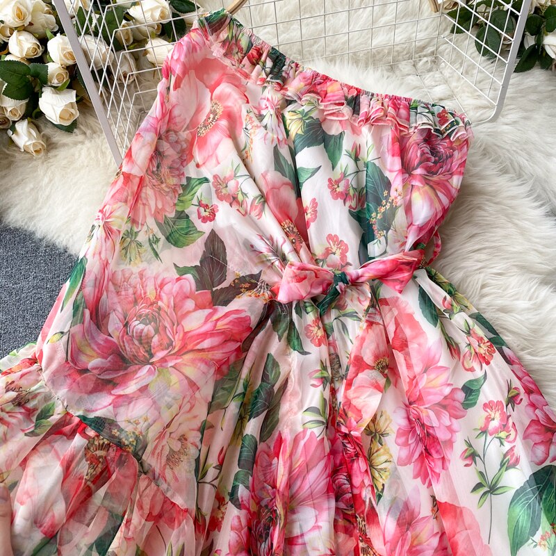 Azalea Floral Maxi Dress