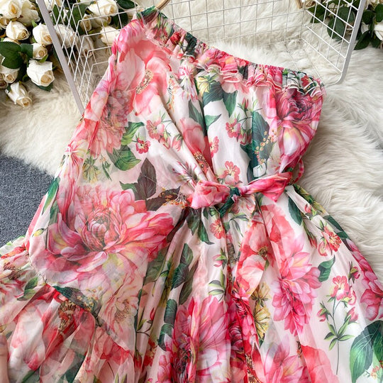 Azalea Floral Maxi Dress
