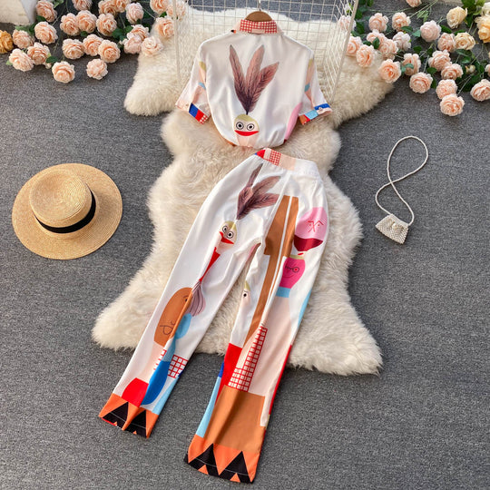 Brynn Printed Coord Set