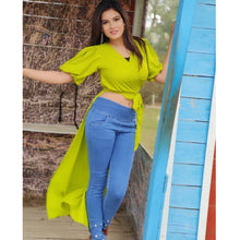 Carol Wrap Around high Low top