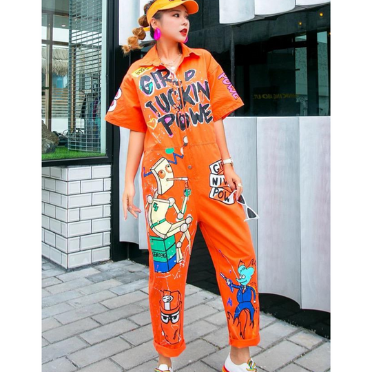 Oliver Girl Tucking Power Jumpsuit