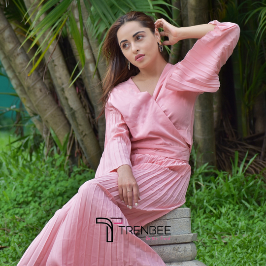 Sunset Dreams Pleated Co-ord Set