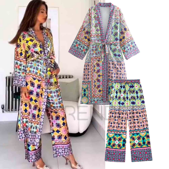 Susan Printed Coord Set