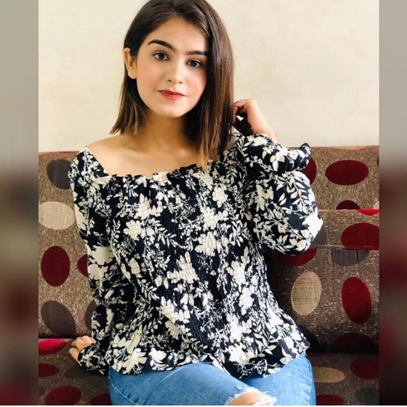 Seychelles Up and Down smocking Top