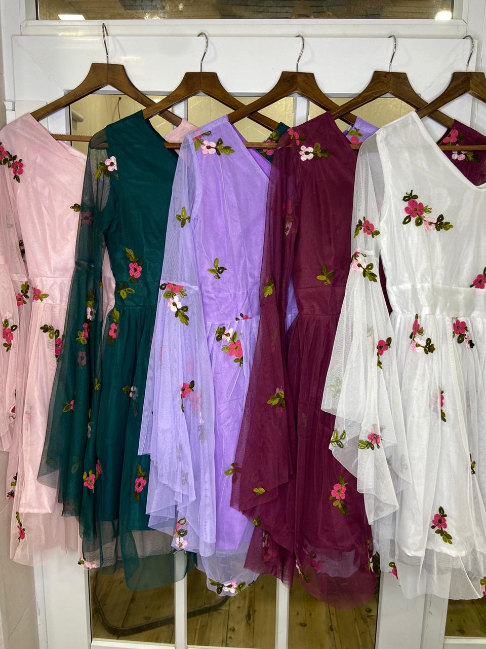 Lisse Embroidered Dress