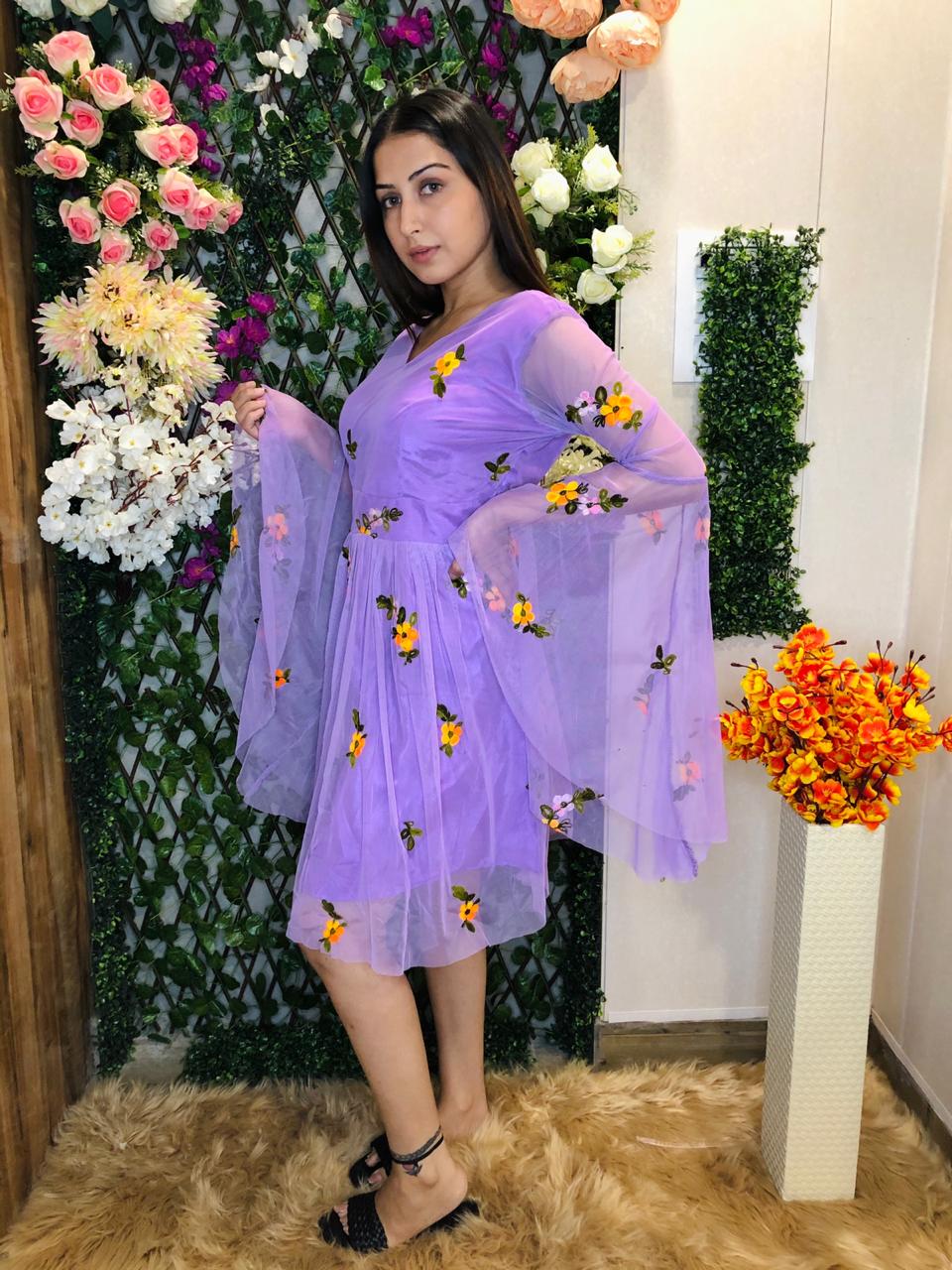 Lisse Embroidered Dress