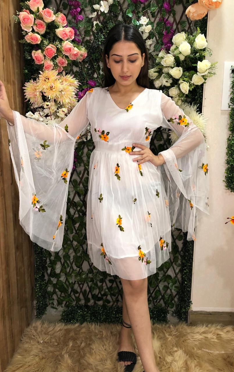 Lisse Embroidered Dress