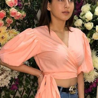 Carol Wrap Around Top