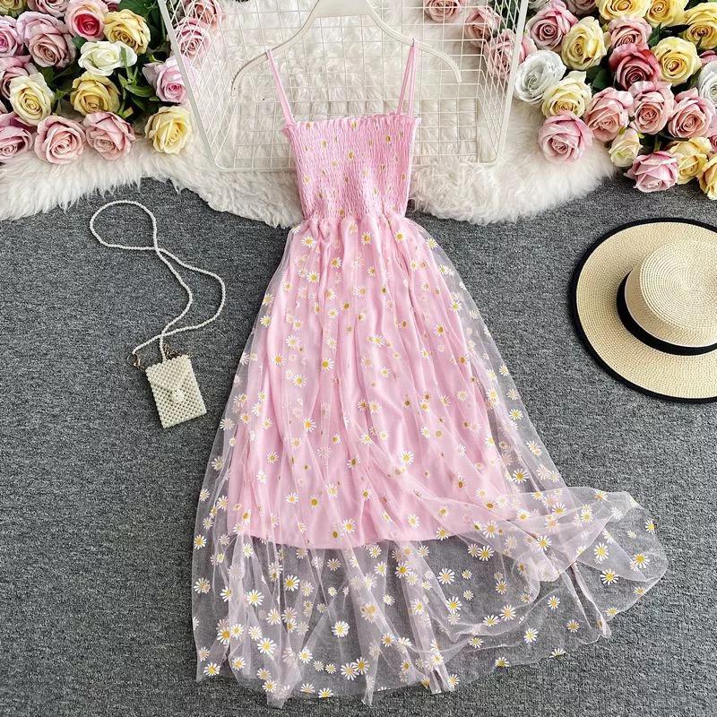 Aviva floral Dress – TrenBee
