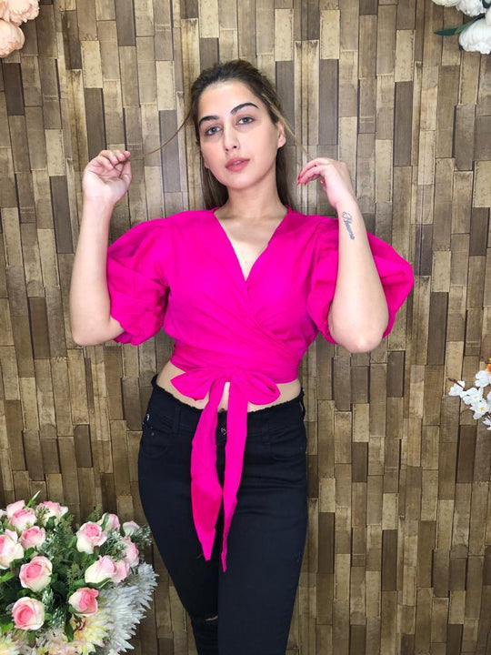 Carol Wrap Around Top