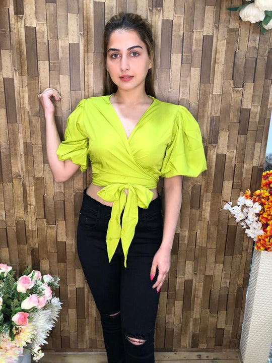 Carol Wrap Around Top