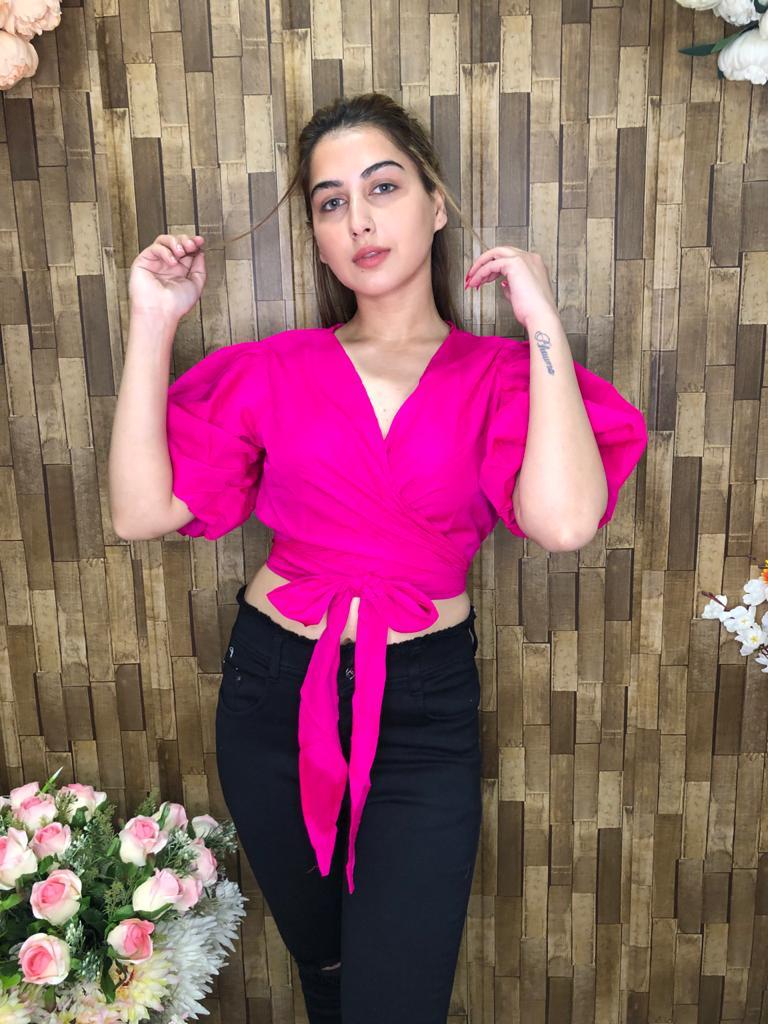 Carol Wrap Around Top