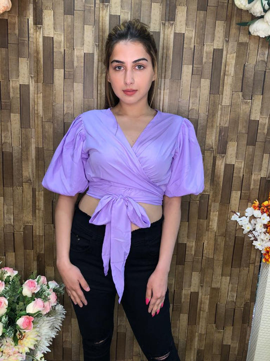 Carol Wrap Around Top