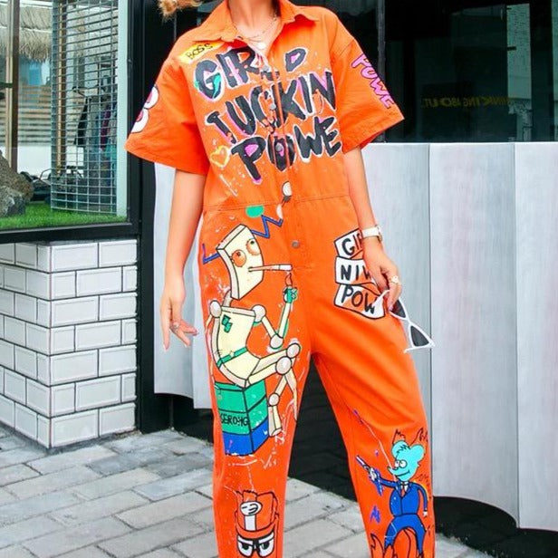 Oliver Girl Tucking Power Jumpsuit