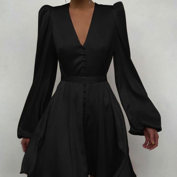 Hailey Luxe Satin Dress