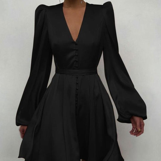 Hailey Luxe Satin Dress