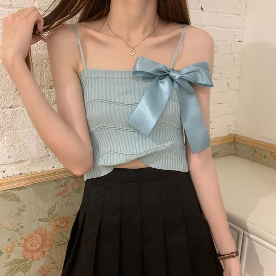 Talia cropped Bustier Tops