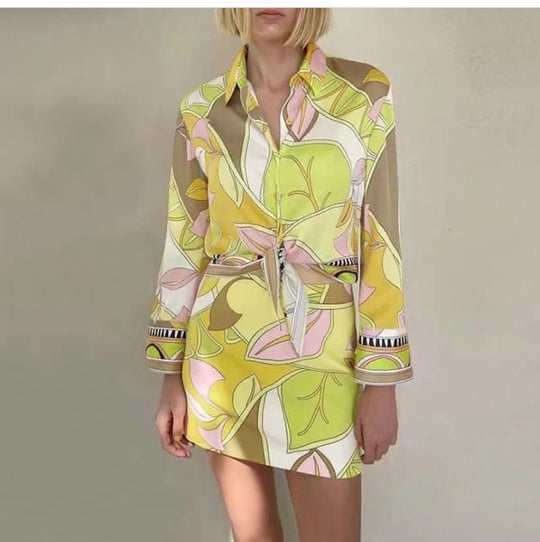 Cyrus Printed Coord Set