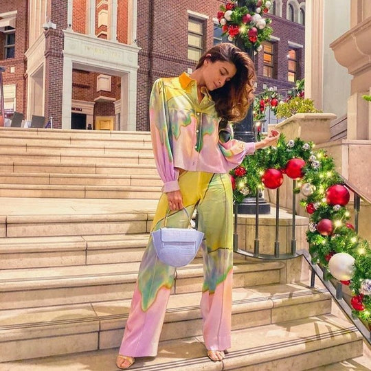 Ella Printed Coord Set