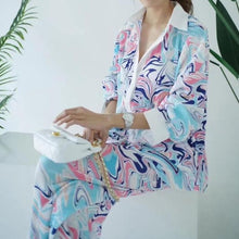Adele Geometric print Coord Set
