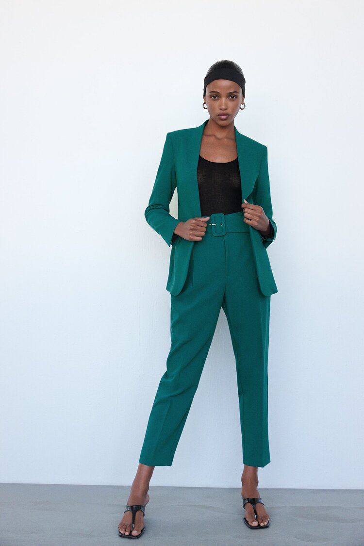 Carrie Blazer and Pant Set