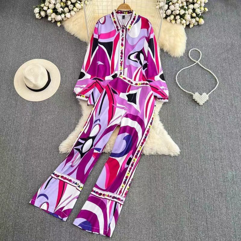IsaBella Abstract Printed Coord Set
