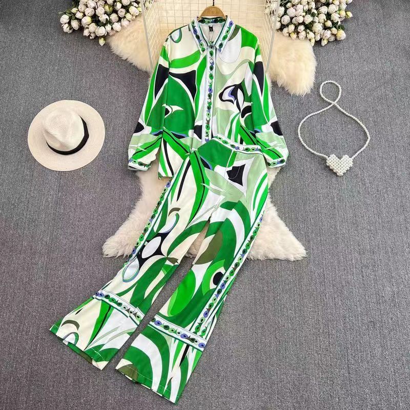 IsaBella Abstract Printed Coord Set