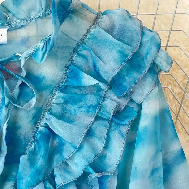 Naomi Luxury Tie-Dye Dress