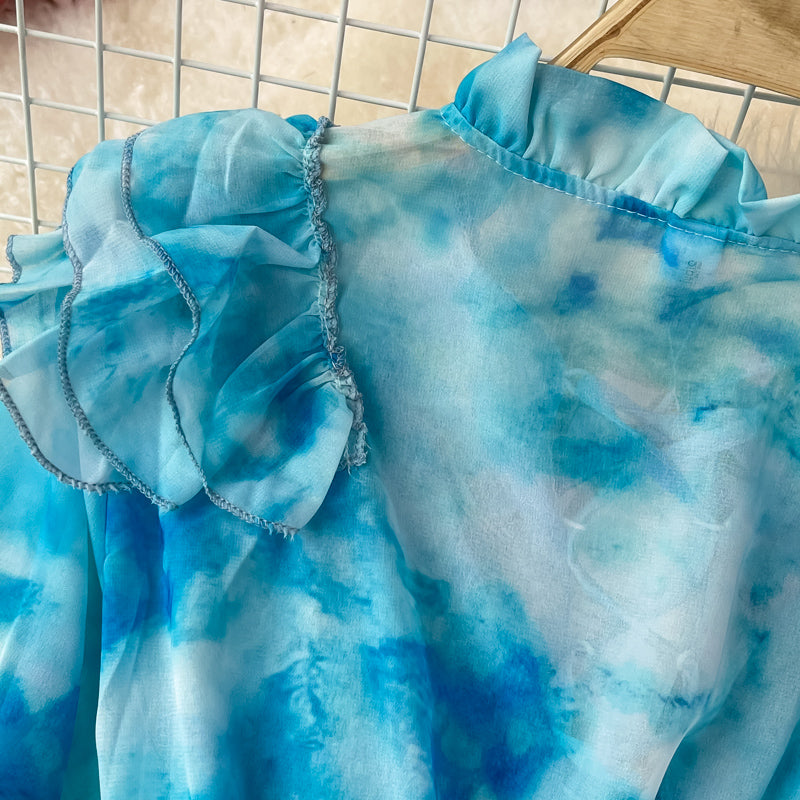 Naomi Luxury Tie-Dye Dress