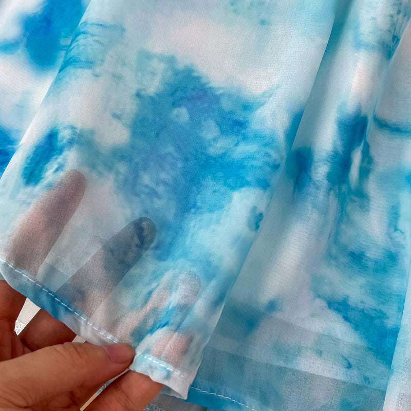 Naomi Luxury Tie-Dye Dress