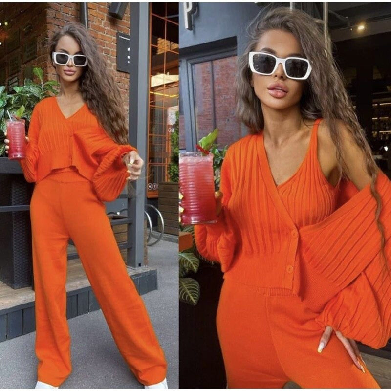Megan Three Piece Luxury Set