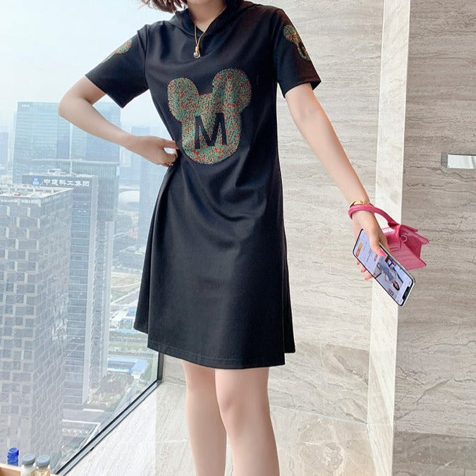 Minnie Hooded T-Shirt Dress