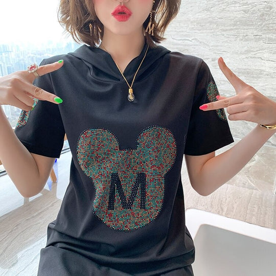 Minnie Hooded T-Shirt Dress