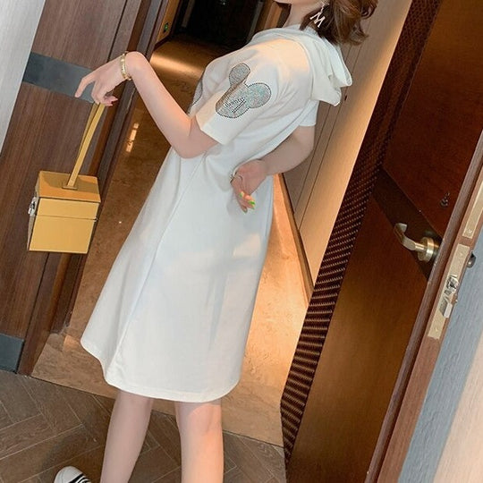 Minnie Hooded T-Shirt Dress