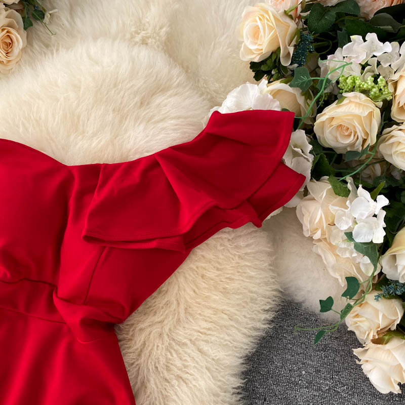 Vivien One Shoulder Mini Dress