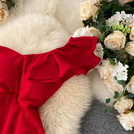 Vivien One Shoulder Mini Dress