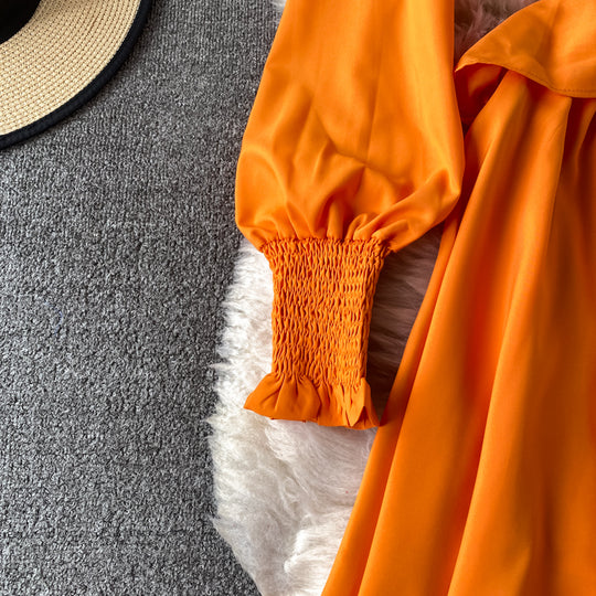 Paisley Color Block Dress