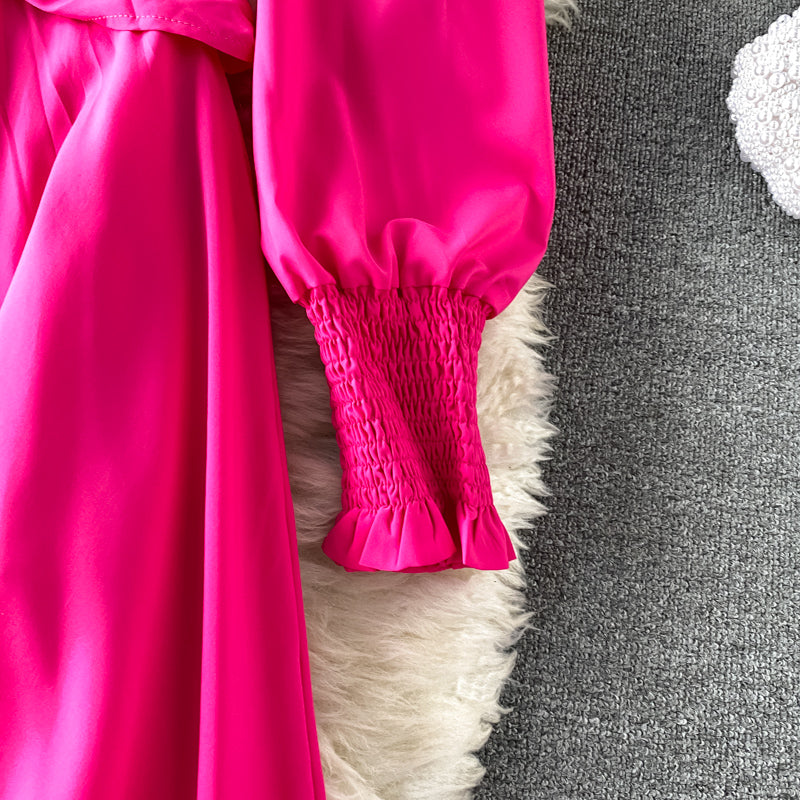 Paisley Color Block Dress